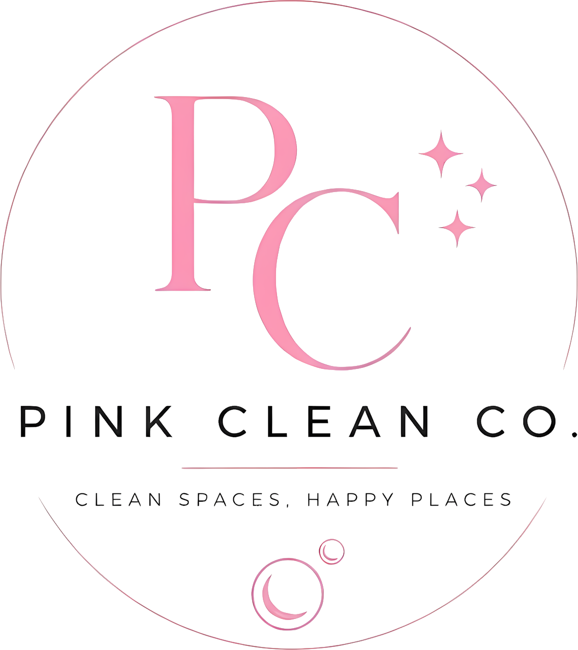 Pink Clean logo